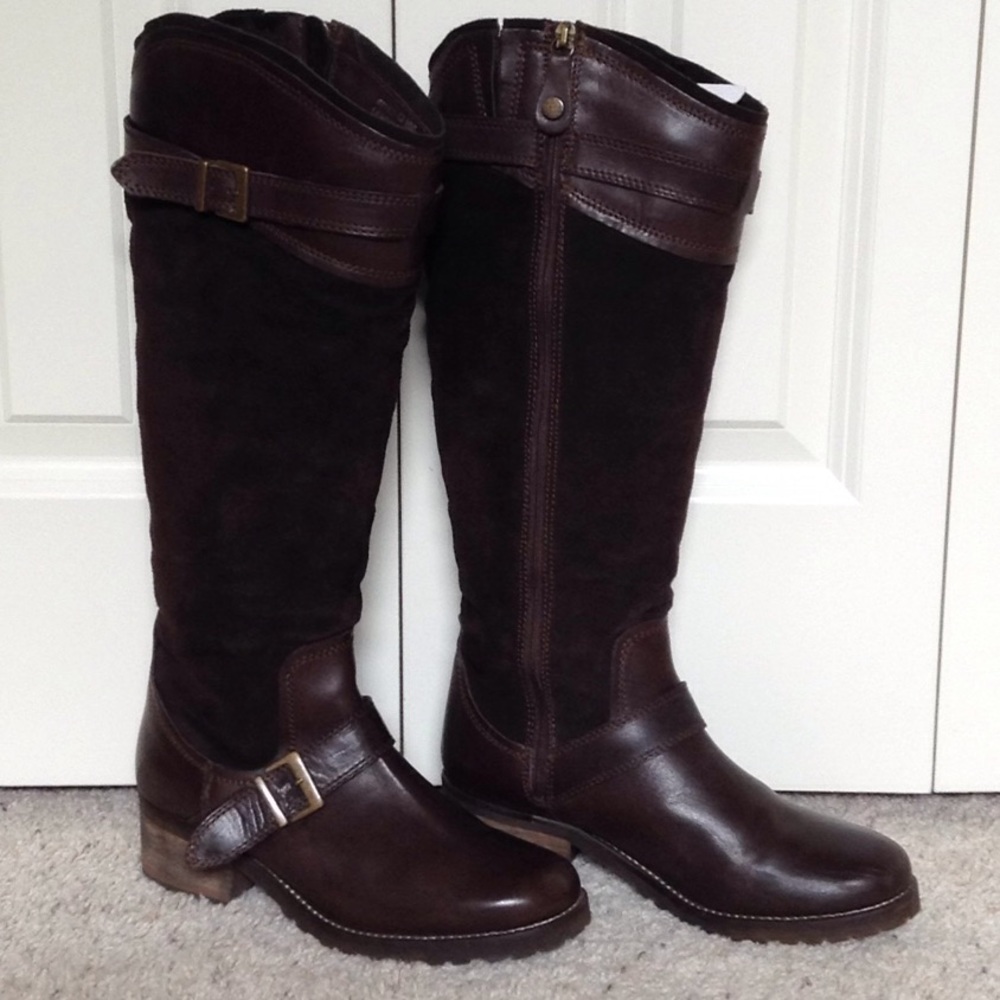 Fabianelli Italian leather boots size 38